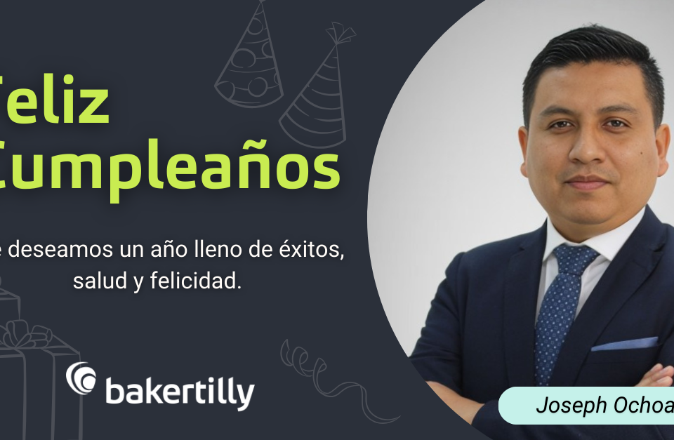 Feliz cumpleaños Joseph