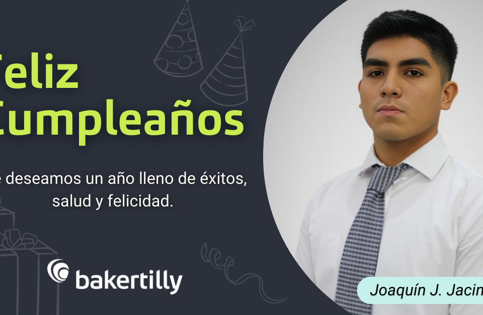 Feliz cumpleaños Joaquin