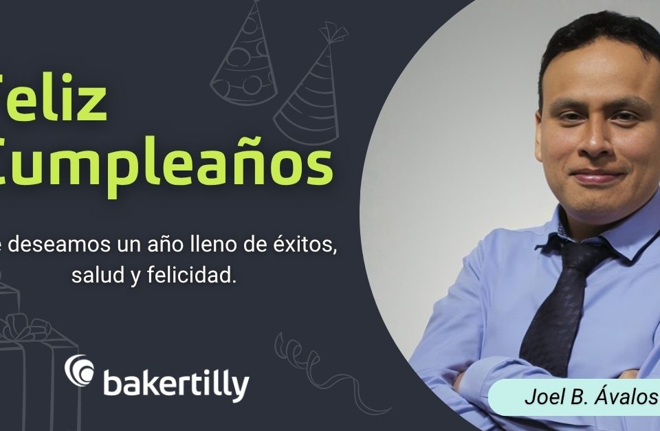 Feliz Cumpleaños Joel