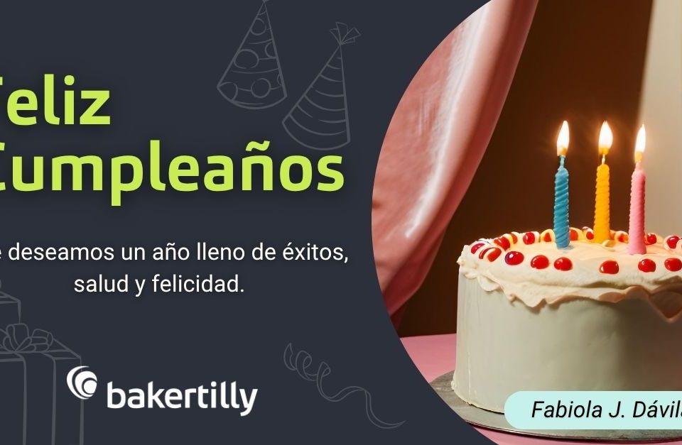 Feliz cumplaños Fabiola