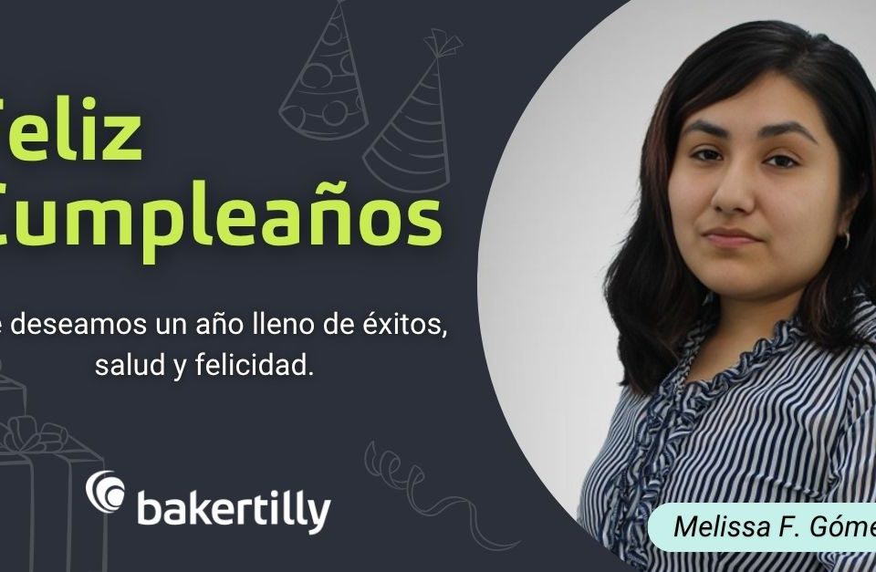 Feliz cumpleaños Melissa