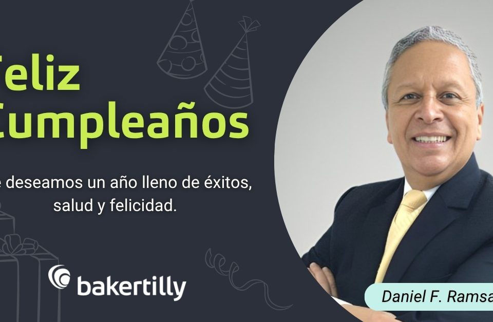 Feliz cumpleaños Daniel