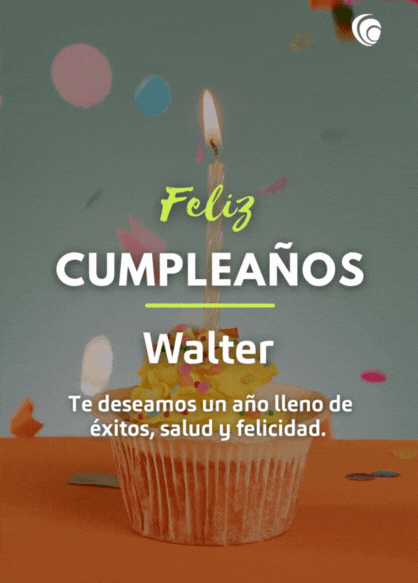 Feliz Cumpleaños Walter Noles Feliz Cumpleaños Walter Noles