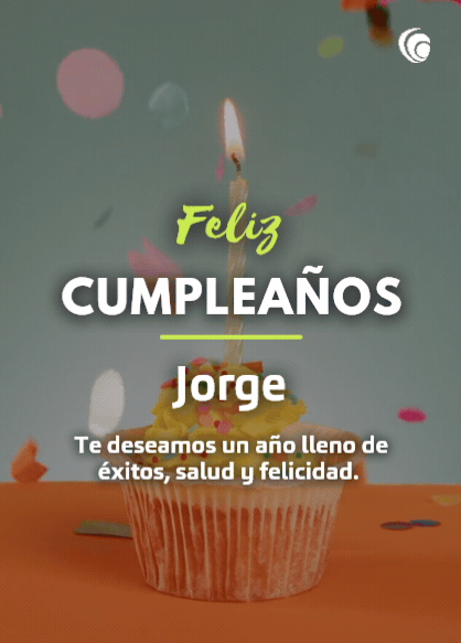 Feliz cumpleaños jorge