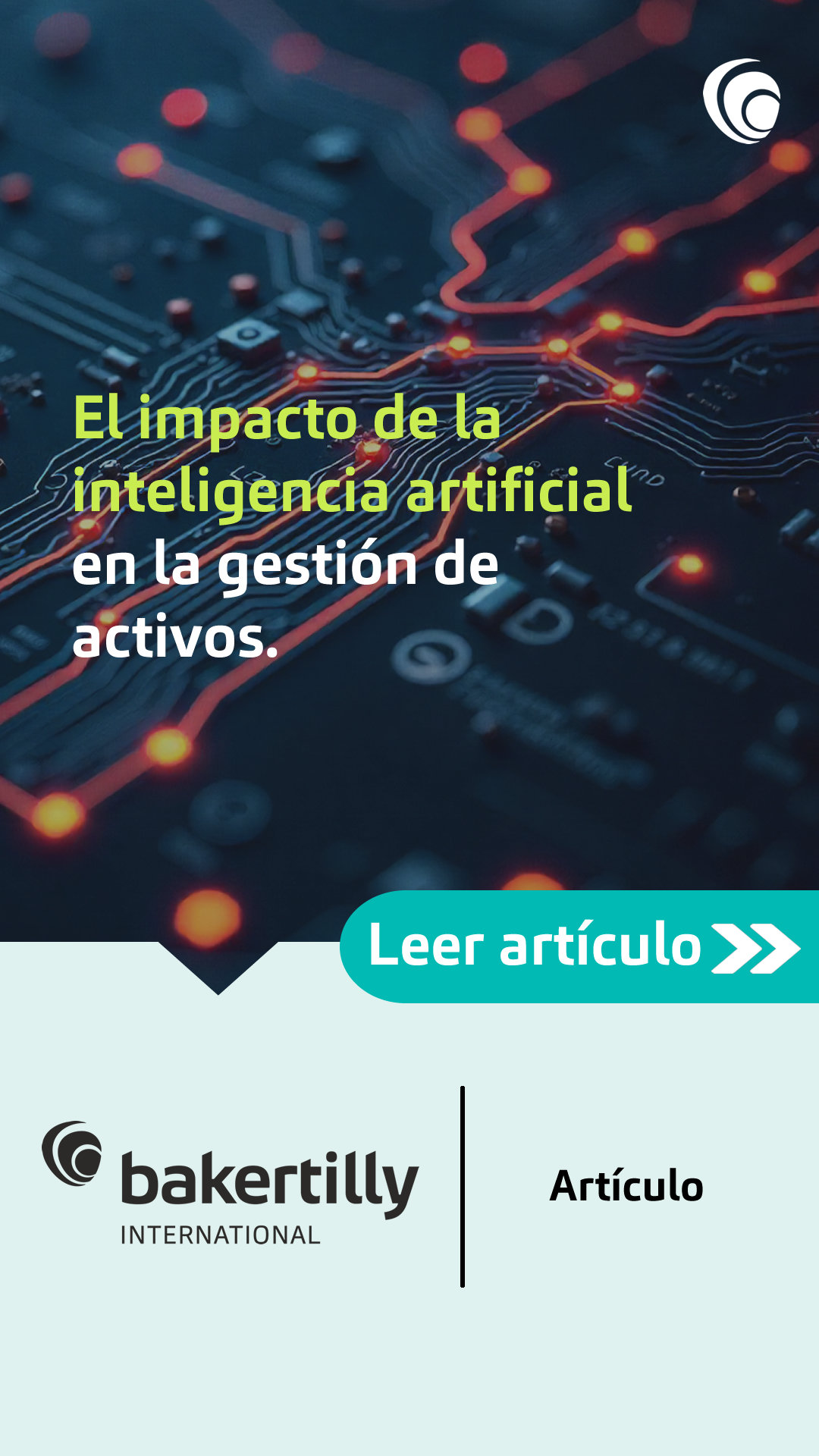 El impacto de la inteligencia artificial en la gestión de activos. 