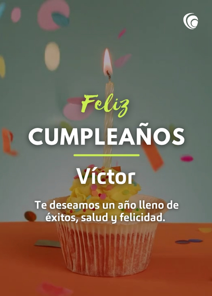 Feliz cumpleaños Victor Feliz cumpleaños Victor